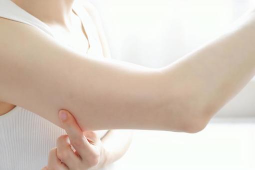 女性の二の腕 女性の二の腕 腕,二の腕,女性の写真素材