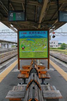 小海線 小海線 小海線,小諸駅,小諸の写真素材
