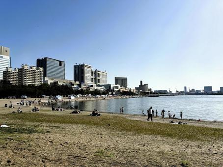 2025年春 昼間の東京お台場の風景 2025年春 昼間の東京お台場の風景 都心,さわやか,りんかい線の写真素材