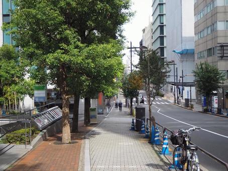 麹町の街並み（東京都・千代田区） 新宿通り,麹町,千代田区の写真素材