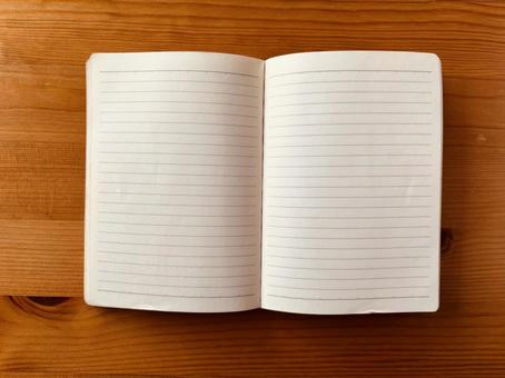 ノート、コピースペースペース ノート、コピースペースペース ノート,メモ帳,メモの写真素材