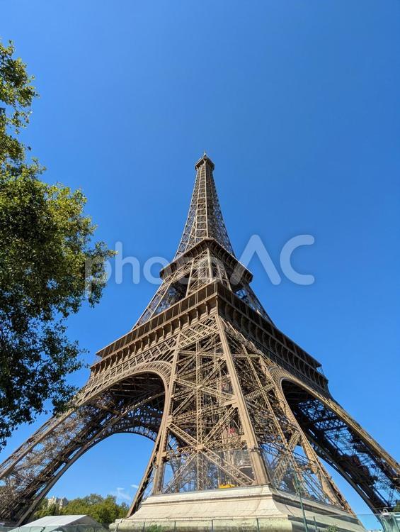 エッフェル塔 エッフェル塔,パリ,フランスの写真素材