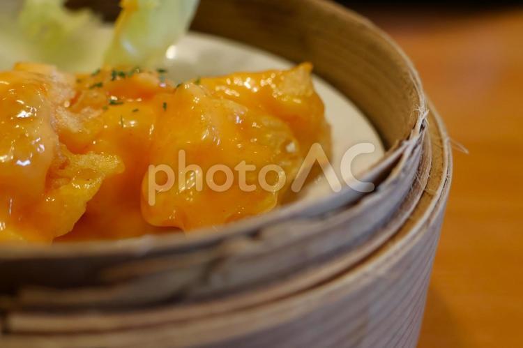 中華料理店の海老マヨネーズ 背景,海老マヨネーズ,エビの写真素材