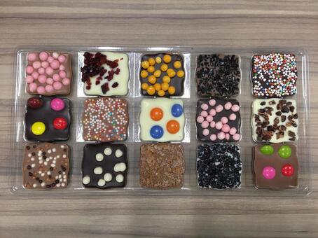 チョコレート詰合せ チョコレート詰合せの写真