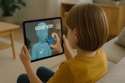 吸入器学習アプリ 吸入器学習アプリの写真