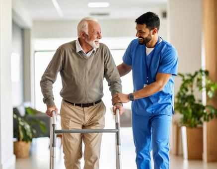 寄り添いが息づく介護の現場 寄り添いが息づく介護の現場の写真