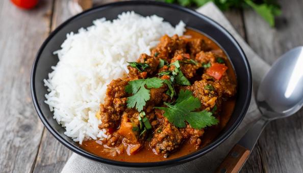 キーマカレー キーマカレーの写真