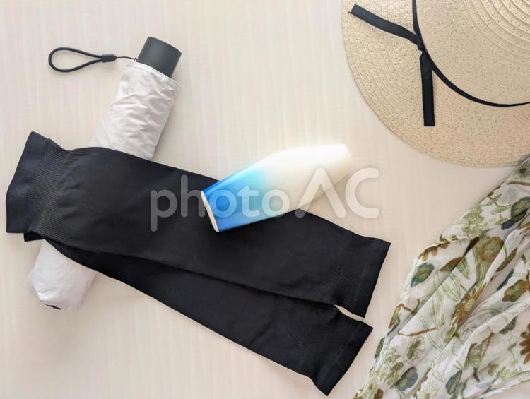 夏イメージ（紫外線対策UV）4 uvケア,夏,紫外線対策の写真素材