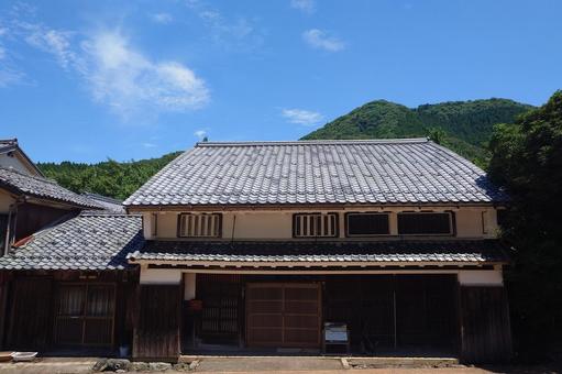 福井県-熊川宿-萩野家 福井県-熊川宿-萩野家 熊川宿,鯖街道,宿場の写真素材