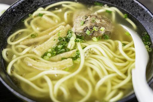 沖縄-【黒島－八重そば】 沖縄そば,ソーキそば,沖縄料理の写真素材