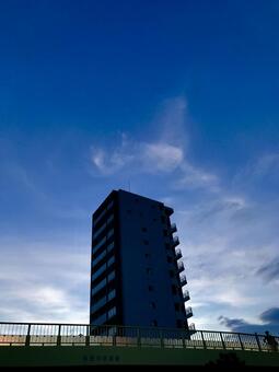 夕暮れの空 夕暮れの空の写真