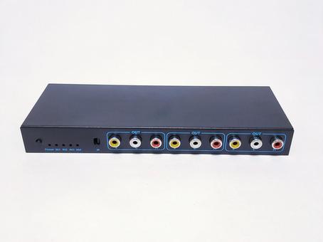 Photo, 4x3, rca, splitter, 