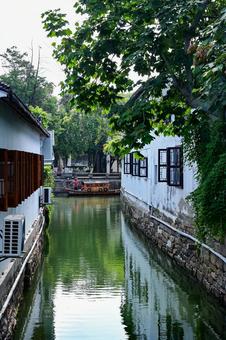 蘇州・平江路歴史地区 蘇州・平江路歴史地区 蘇州,平江路,平江河の写真素材