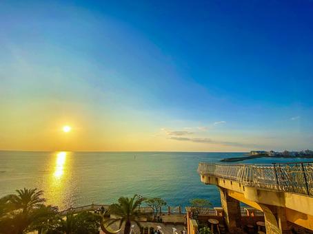 アメリカンビレッジ okinawa,沖縄,オキナワの写真素材