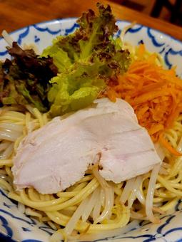 バーミーヘーン バーミーヘーン バーミーヘーン,タイ料理,汁なしラーメンの写真素材