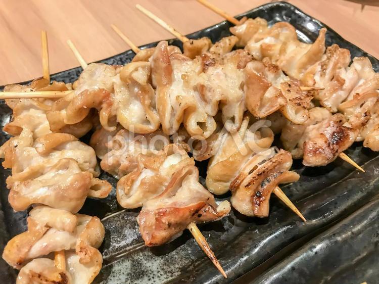 焼きとん（シロ） 焼きとん,シロ,焼き鳥の写真素材