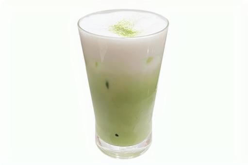 抹茶ラテ 抹茶ラテ,抹茶,ラテの写真素材