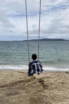 糸島 ブランコ 糸島 ブランコの写真