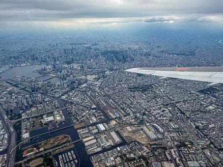 東京 空撮 東京 空撮の写真