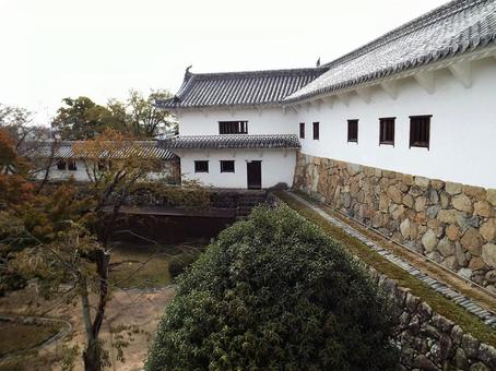 【風景写真】姫路城の風景 【風景写真】姫路城の風景 姫路城,世界遺産,国宝の写真素材