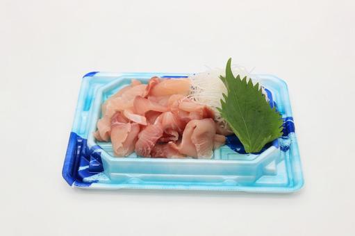 鯉のあらい（生食用） 鯉のあらい,鯉,洗いの写真素材