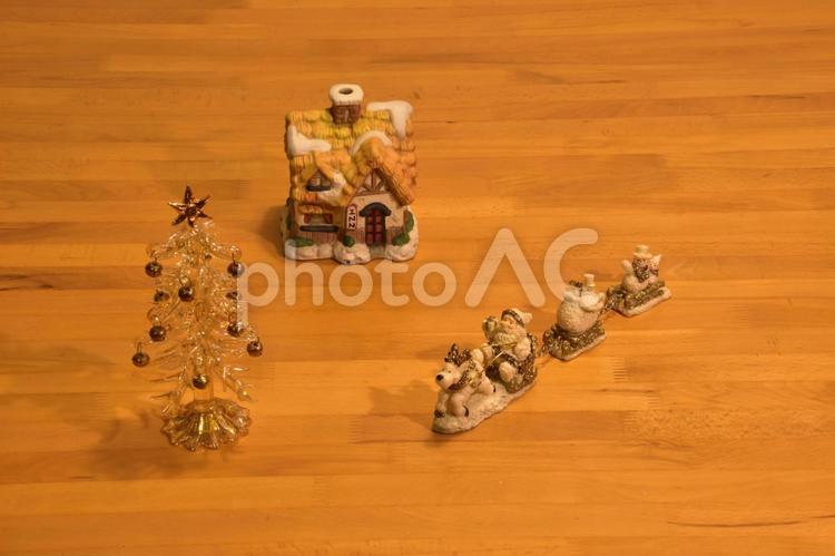 クリスマスの飾り クリスマス,クリスマスイブ,サンタクロースの写真素材