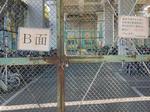 駐輪場のフェンス 駐輪場,フェンス,東京の写真素材