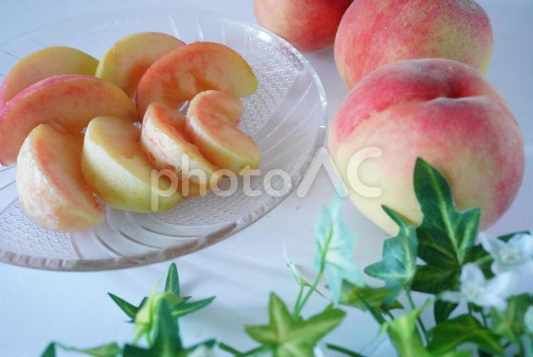 桃のイメージ 桃,果物,夏の写真素材