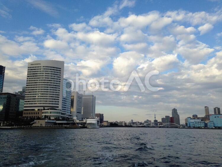竹芝　東京湾　 日本,東京,竹芝の写真素材