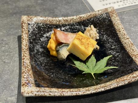 一口サイズの和前菜詰め合わせ 一口サイズの和前菜詰め合わせ 和食,前菜,盛り合わせの写真素材