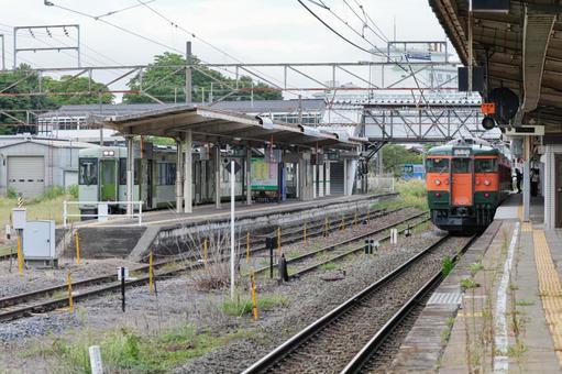 しなの鉄道 しなの鉄道 しなの鉄道,小諸駅,小諸の写真素材