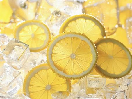 レモンスカッシュ 炭酸 レモンスカッシュ 炭酸の写真