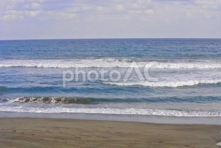 風景　海 海,波,さざ波の写真素材