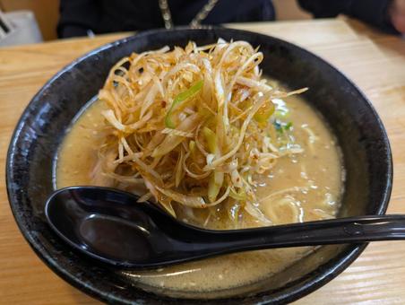 ラーメン ラーメン,ネギ味噌,食事の写真素材