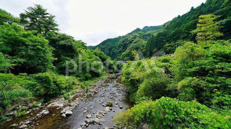 中木庭ダム湖畔公園の光景 中木庭ダム湖畔公園,公園,中木庭ダムの写真素材