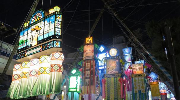 七夕祭り(湘南平塚) 七夕祭り(湘南平塚) 七夕祭り,七夕,七夕飾りの写真素材
