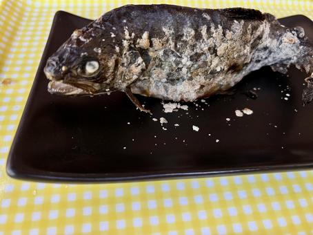 いわな塩焼き いわな塩焼きの写真