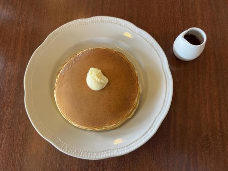 ホットケーキ ホットケーキ,パンケーキ,バターの写真素材