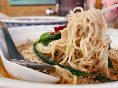 冷やし担々麺 ごま,グルメ,ゴマの写真素材