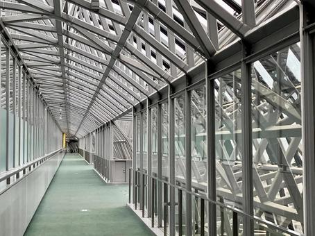 空中径路@京都駅ビル 空中径路@京都駅ビル デザイン,建築,鉄骨の写真素材