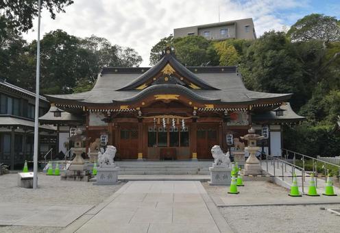 伊和志津神社 拝殿 伊和志津神社 拝殿の写真