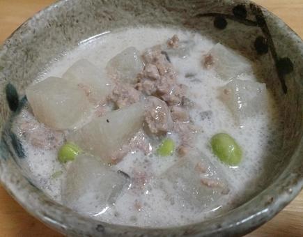 大根のクリーム煮 大根のクリーム煮,クリーム煮,大根の写真素材