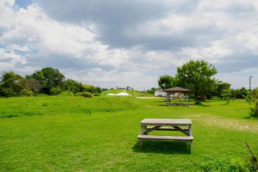 海岸公園冒険広場の風景⑴ 海岸公園冒険広場の風景⑴ 公園,海岸公園,冒険広場の写真素材