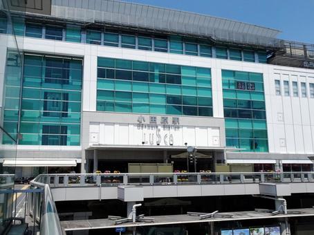Photo, odawara station, sakaemachi 1-chome, odawara city, kanagawa prefecture, east exit station building, 