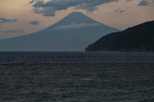 Fuji in the sunset, JPG