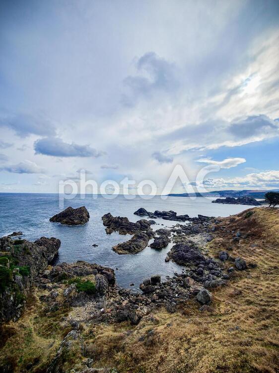 種差海岸2 海,水域,大洋の写真素材