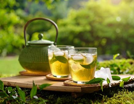 夏のお茶 夏のお茶の写真