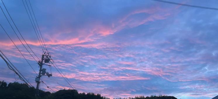 夕焼け 夕焼けの写真