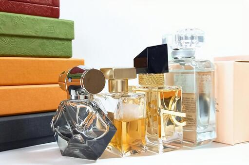 【香水】ギフトボックス・ラグジュアリー 香水,フレグランス,コスメの写真素材