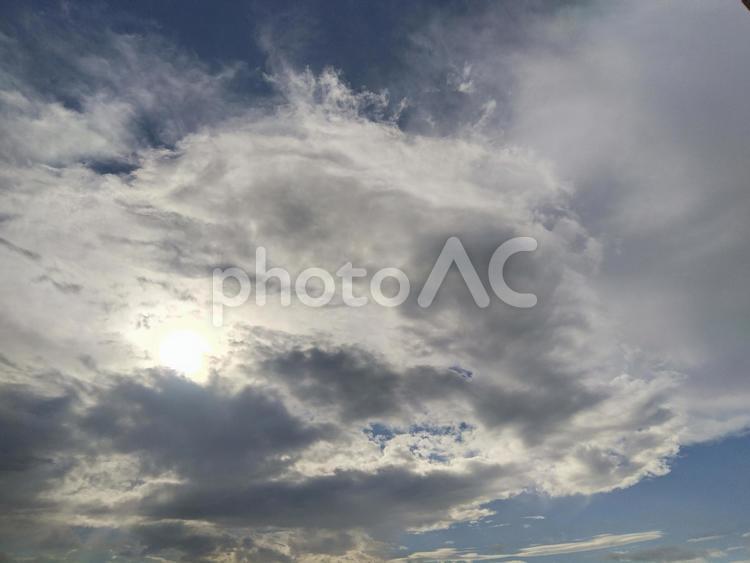 天気の移り変わり 雲,空,風景の写真素材